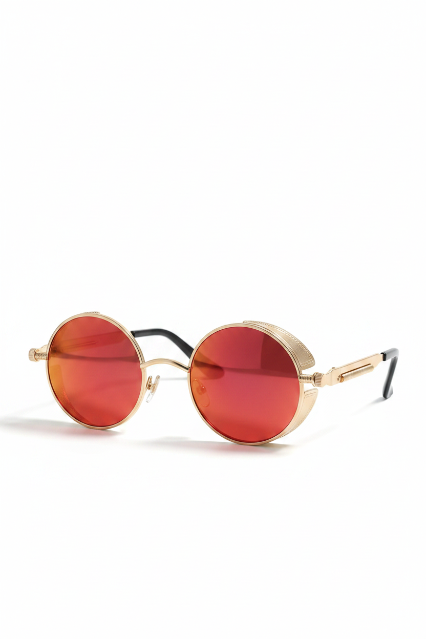 Unisex Round Sunglasses